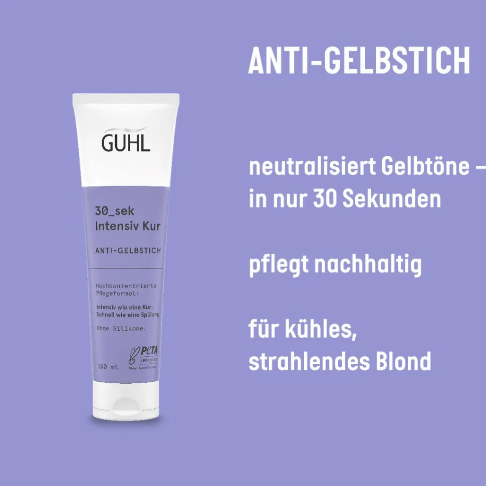 Guhl 30_sek Intensiv Kur Anti-Gelbstich 100 ml