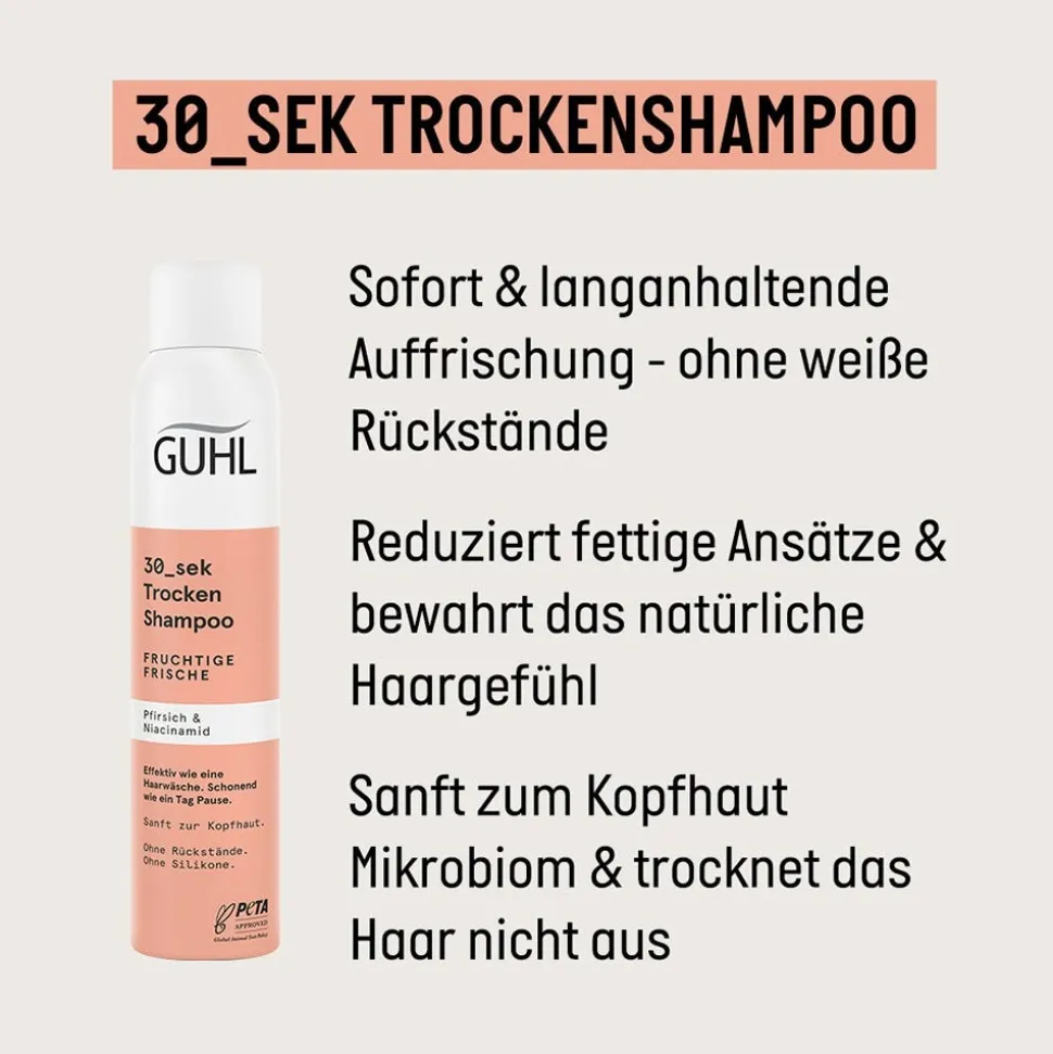 Guhl 30_Sekunden Trockenshampoo Fruchtige Frische 200 ml