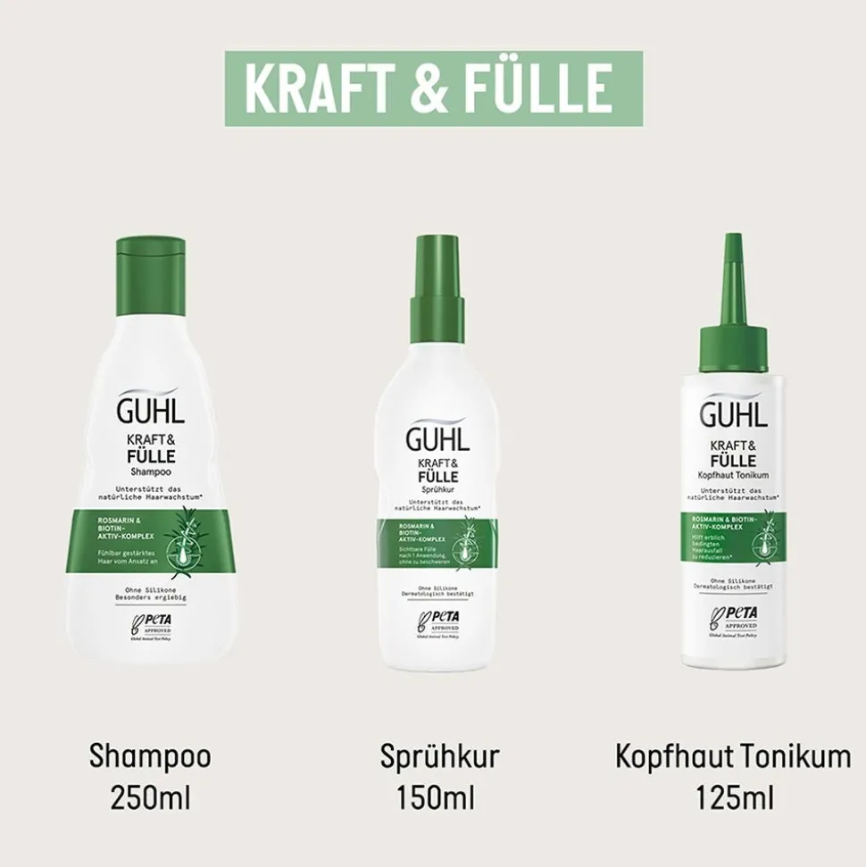 Guhl Kraft & Fülle Kopfhaut Tonikum 125 ml