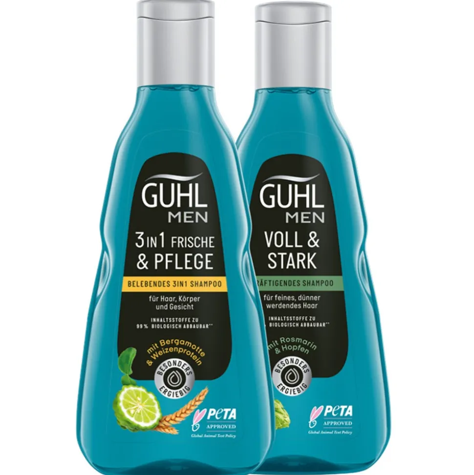 Guhl MEN Voll & Stark Kräftiges Shampoo 250 ml