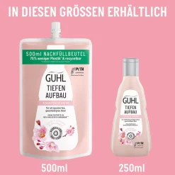 Guhl Tiefenaufbau Shampoo Nachfüllbeutel 500 ml