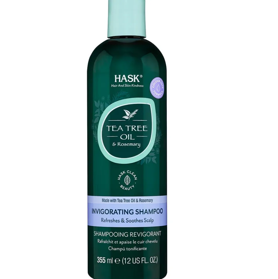 Hask Tea Tree Oil & Rosemary Shampoo 355 ml