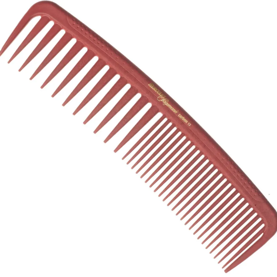 Hercules Sägemann Carbon Kamm HS C13 Rot 7,5 Zoll