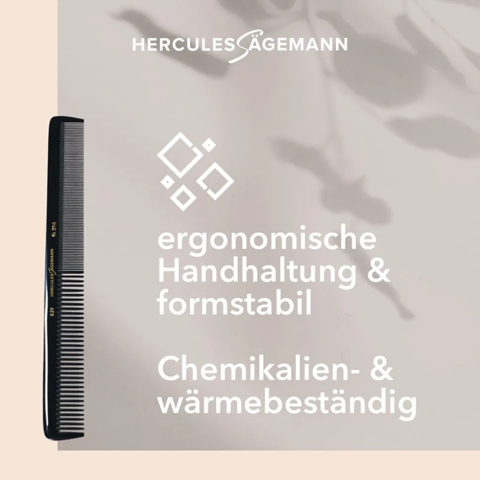 Hercules Sägemann Meisterkamm Cut 621-376, 7"