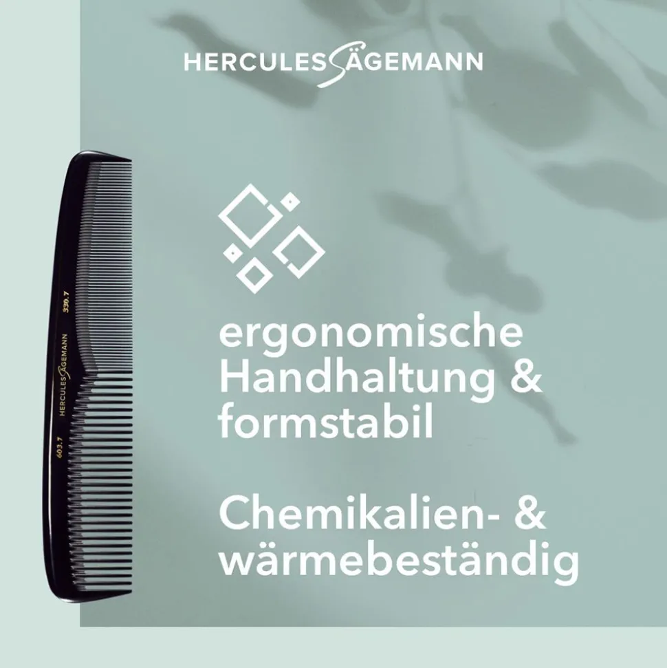 Hercules Sägemann Meisterkamm Styling 603-330, 7"