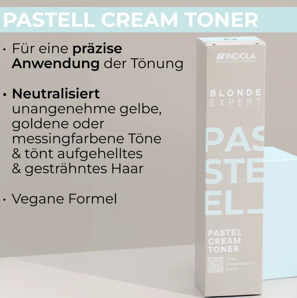 Indola BLONDE EXPERT Pastel Cream Toner P.11 Intensiv Asch 60 ml
