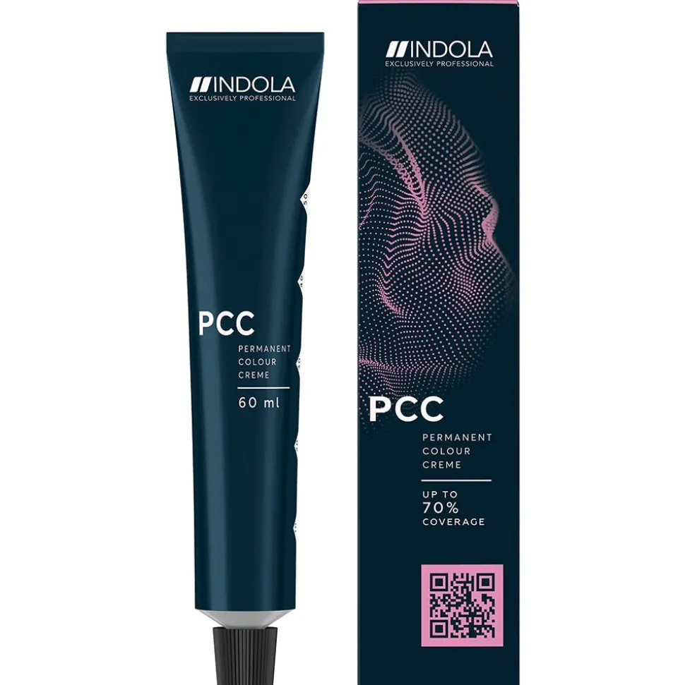Indola PCC Permanente Haarfarbe Fashion 4.4 Mittelbraun Kupfer 60 ml