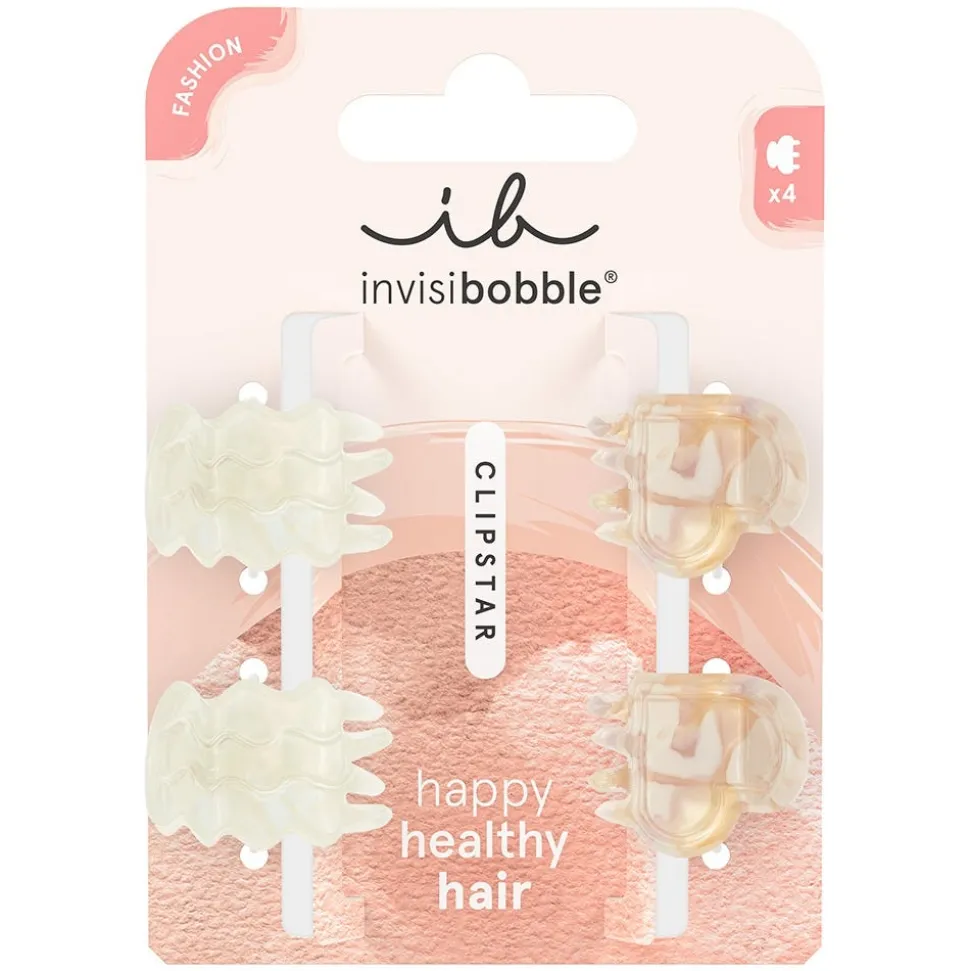 invisibobble CLIPSTAR XS Petit Rainbow 4 Stück