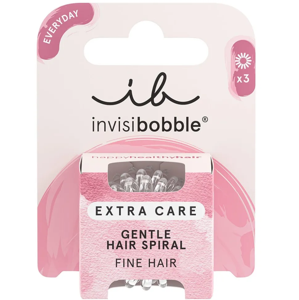 Invisibobble Extra Care Crystal Clear 3 Stück