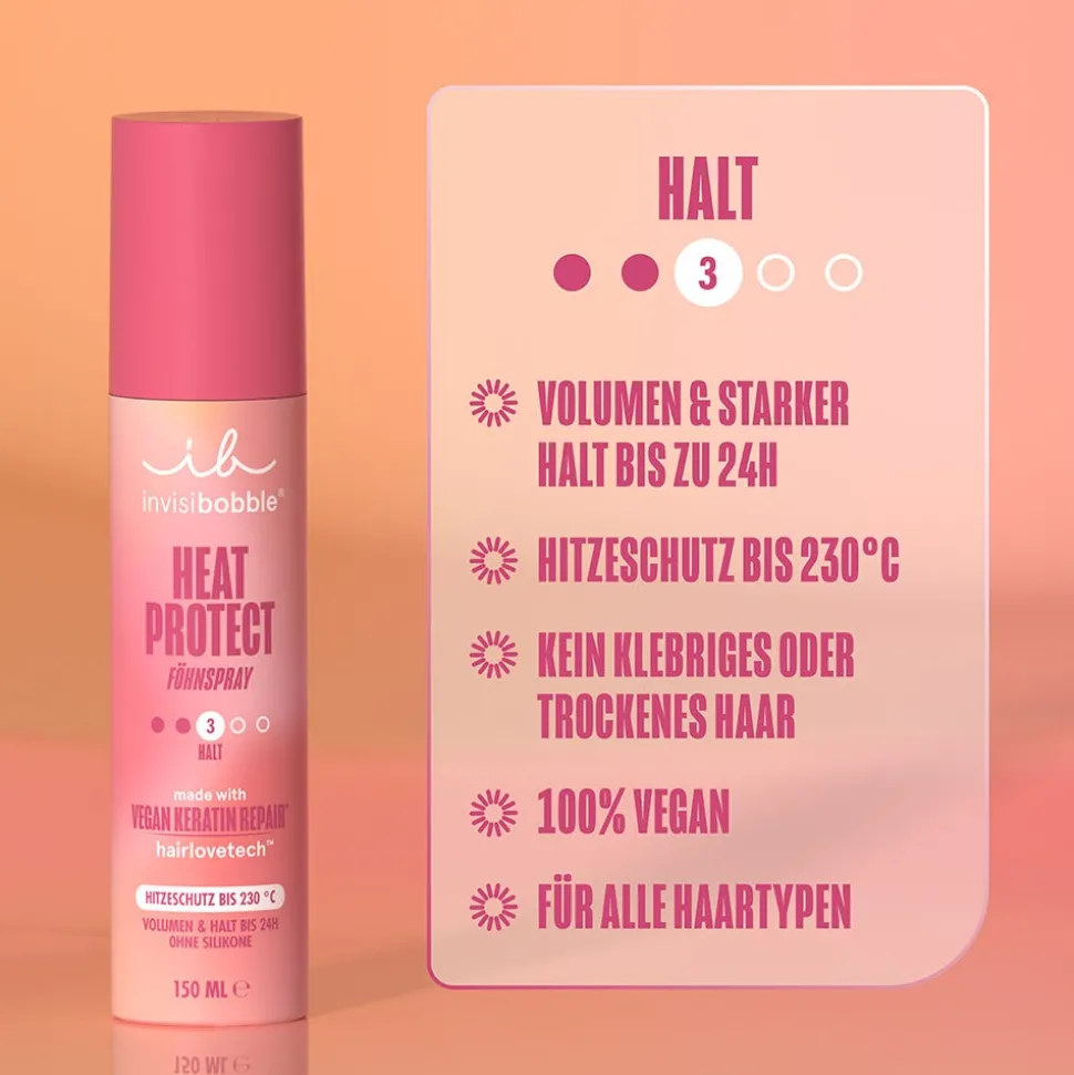 Invisibobble Hair Styling Heat Protect Föhnspray 150 ml