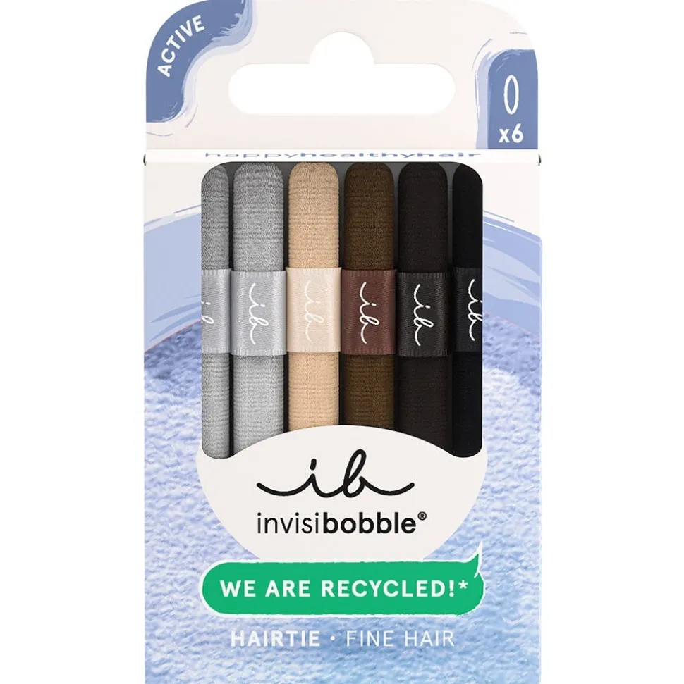 invisibobble HAIR TIE THIN Delicate Sustain 6 Stück