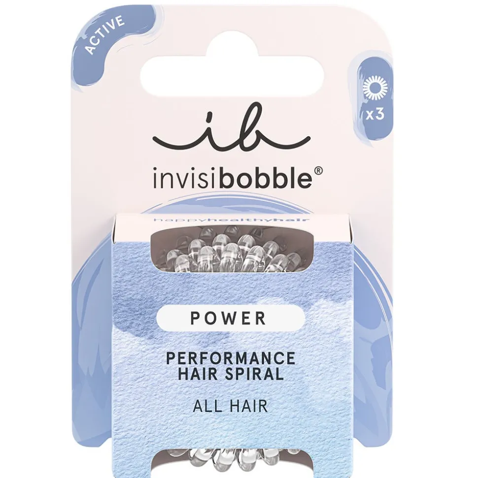 Invisibobble Power Crystal Clear 3 Stück