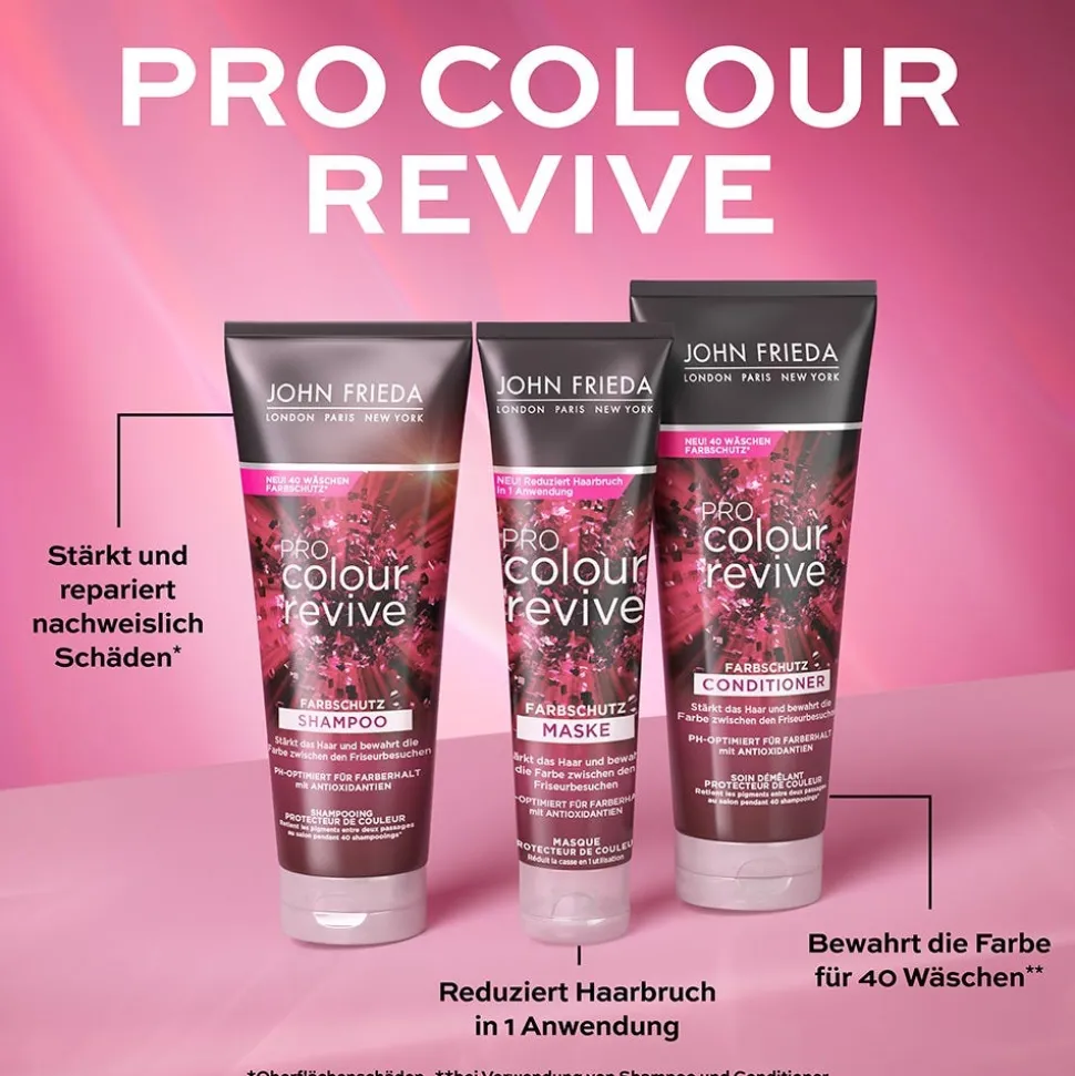 John Frieda Pro Colour Revive Farbschutz Shampoo 250 ml