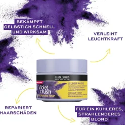 John Frieda Violet Crush Silber Maske 250 ml