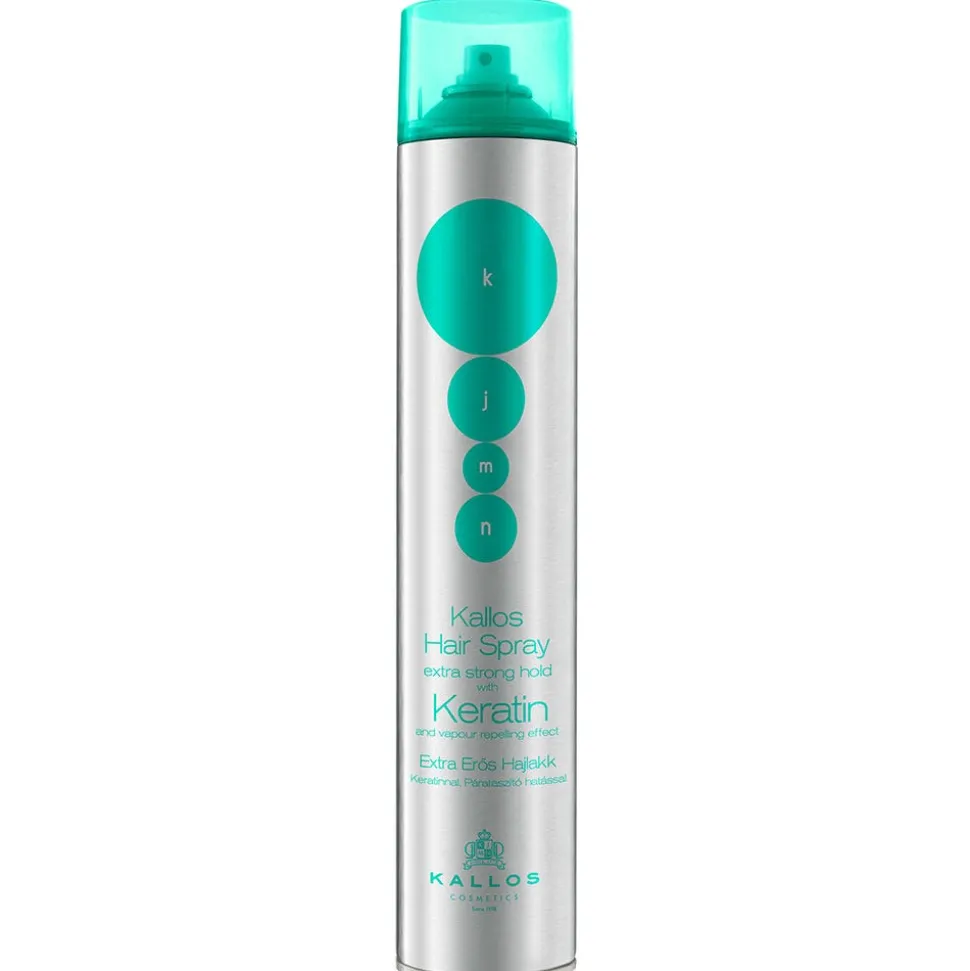 Kallos KJMN Extra Strong Hold Hair Spray With Keratin 750 ml