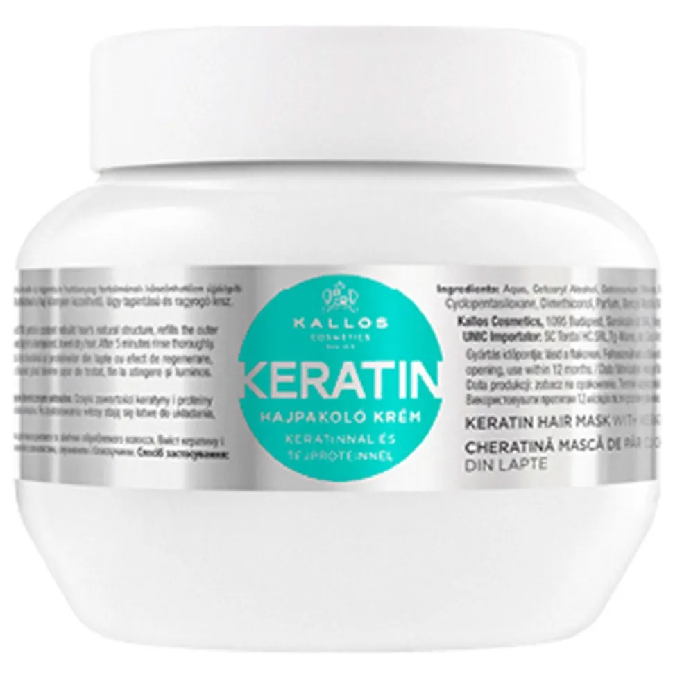Kallos KJMN Keratin Mask With Milk Protein 275 ml