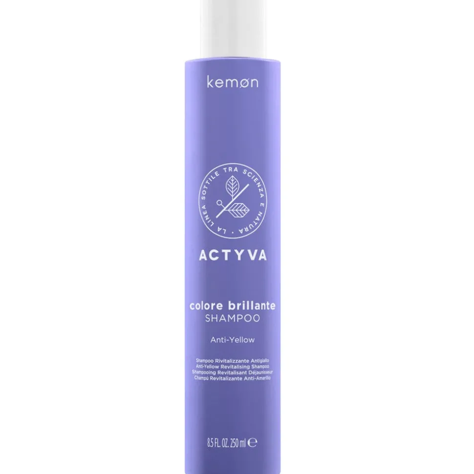 kemon Actyva Colore Brillante Anti-Yellow Shampoo 250 ml