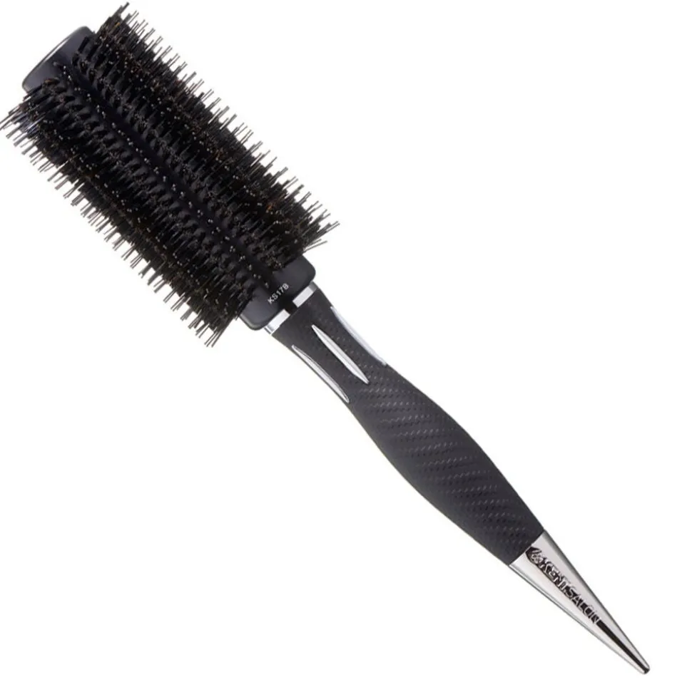 KENT Rundbürste Wildschweinborsten Kopf 30 mm/Borsten 60 mm