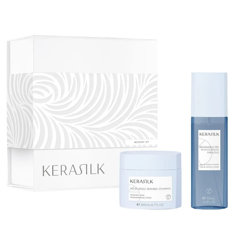 Kerasilk Reparatur Haarpflege-Set für gestresstes Haar