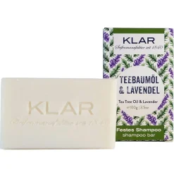 Klar's Festes Shampoo Teebaumöl & Lavendel 100 g