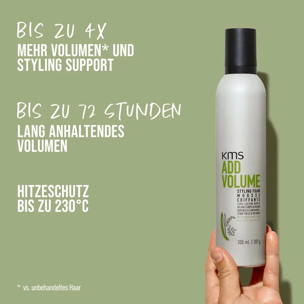 KMS Addvolume Styling Foam 300 ml