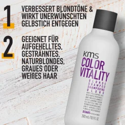 KMS Colorvitality Blonde Shampoo 300 ml