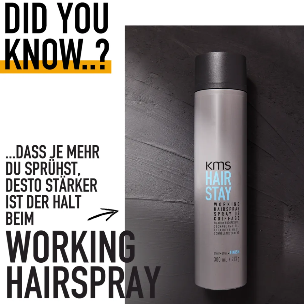 KMS Hairstay Working Spray 300 ml