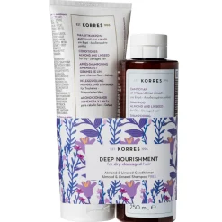 Korres Almond & Linseed Haarpflege Set