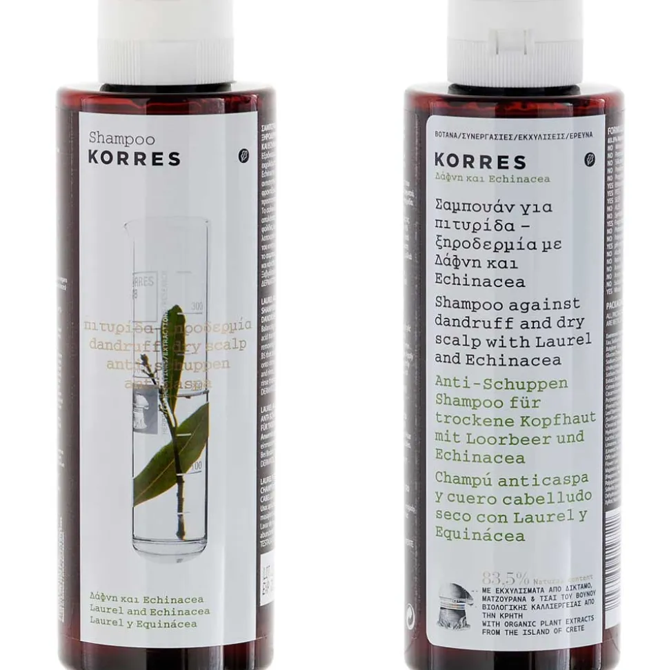 Korres Laurel & Echinacea Shampoo 250 ml