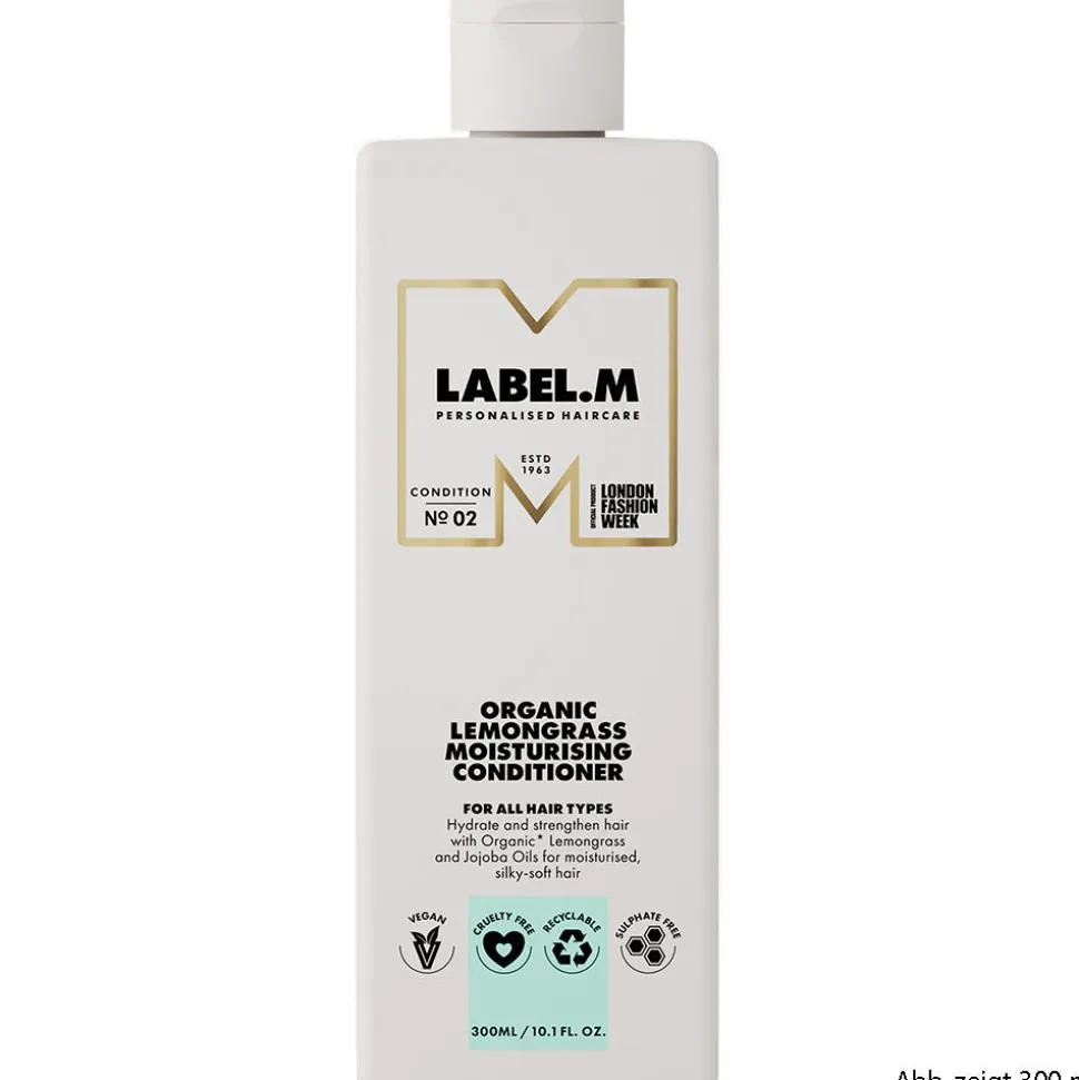 label.m Organic Lemongrass Moisturising Conditioner 1000 ml
