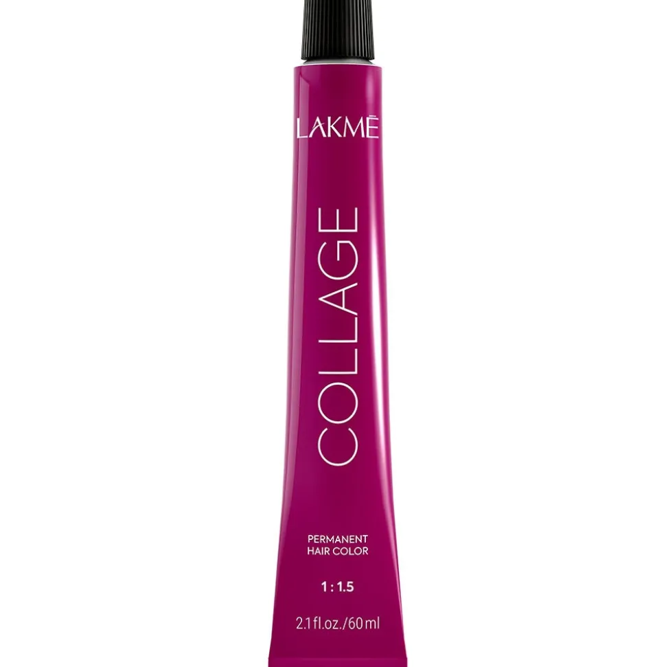 Lakmé Permanente Haarfarbe Collage 1/70 Schwarz Asch-Blau Silber 60 ml