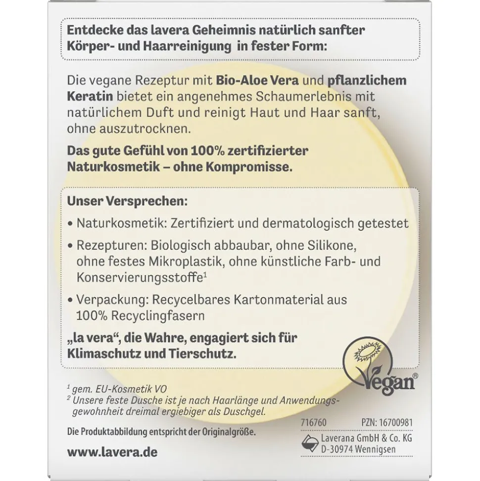 Lavera Feste Dusche 2in1 Hydro Peeling 50 g