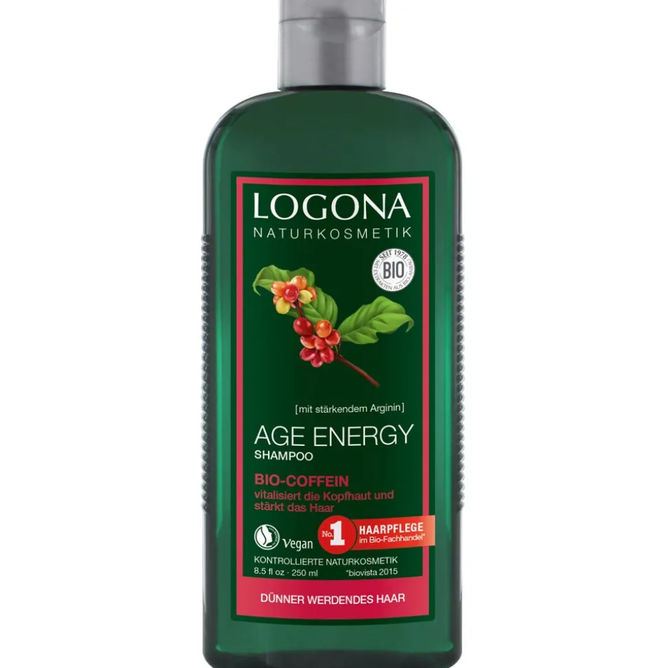 LOGONA Age Energy Shampoo Bio-Coffein 250 ml