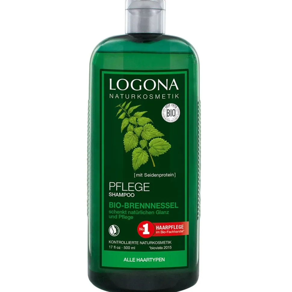 LOGONA Pflege Shampoo Bio-Brennnessel 500 ml