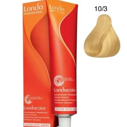 Londa DDemi-Permananet Color Creme 10/3 Hell-Lichtblond Gold 60 ml