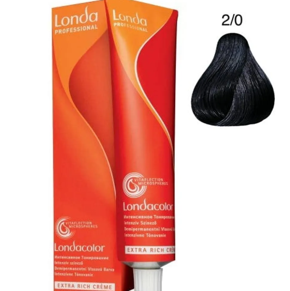 Londa Demi-Permanent Color Creme 2/0 Schwarz 60 ml