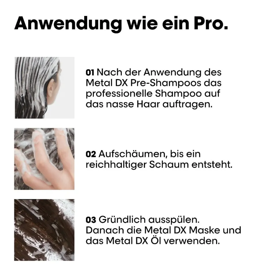 L'Oréal Professionnel Paris Serie Expert Metal DX Shampoo 500 ml