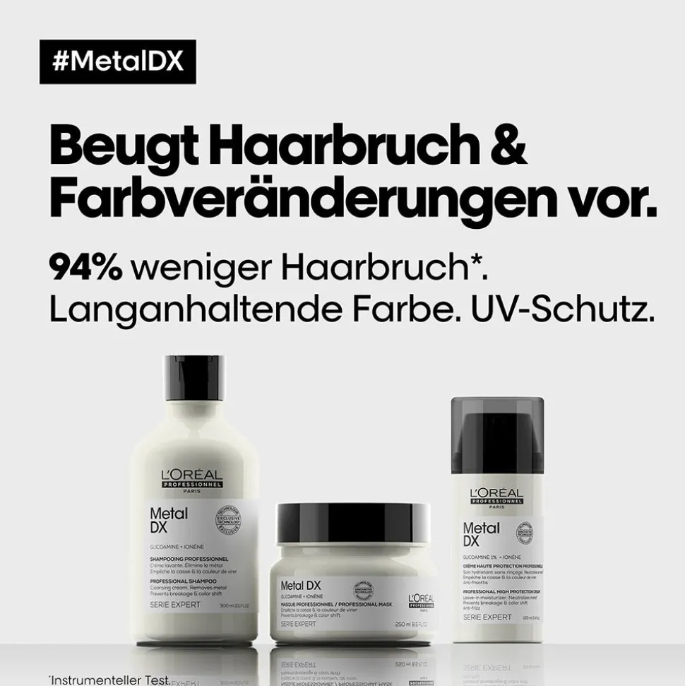 L'Oréal Professionnel Paris Serie Expert Metal DX Pflegeset UV-Schutz Bundle