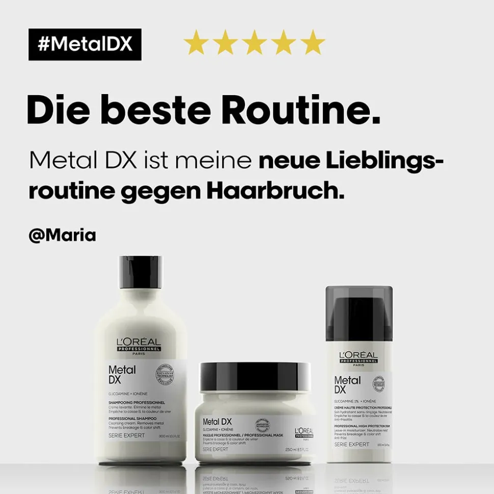 L'Oréal Professionnel Paris Serie Expert Metal DX Pflegeset UV-Schutz Bundle
