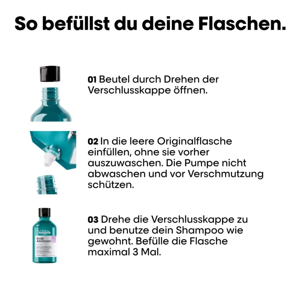 L'Oréal Professionnel Paris Série Expert Scalp Advanced Anti-Discomfort Dermo-Regulator Shampoo Refill 500 ml