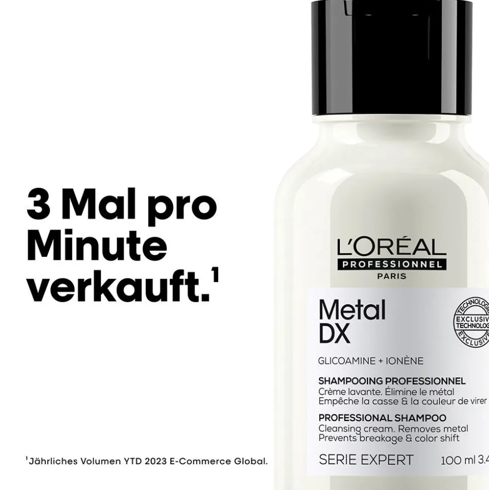 L'Oréal Professionnel Paris Serie Expert Metal DX Shampoo 100 ml