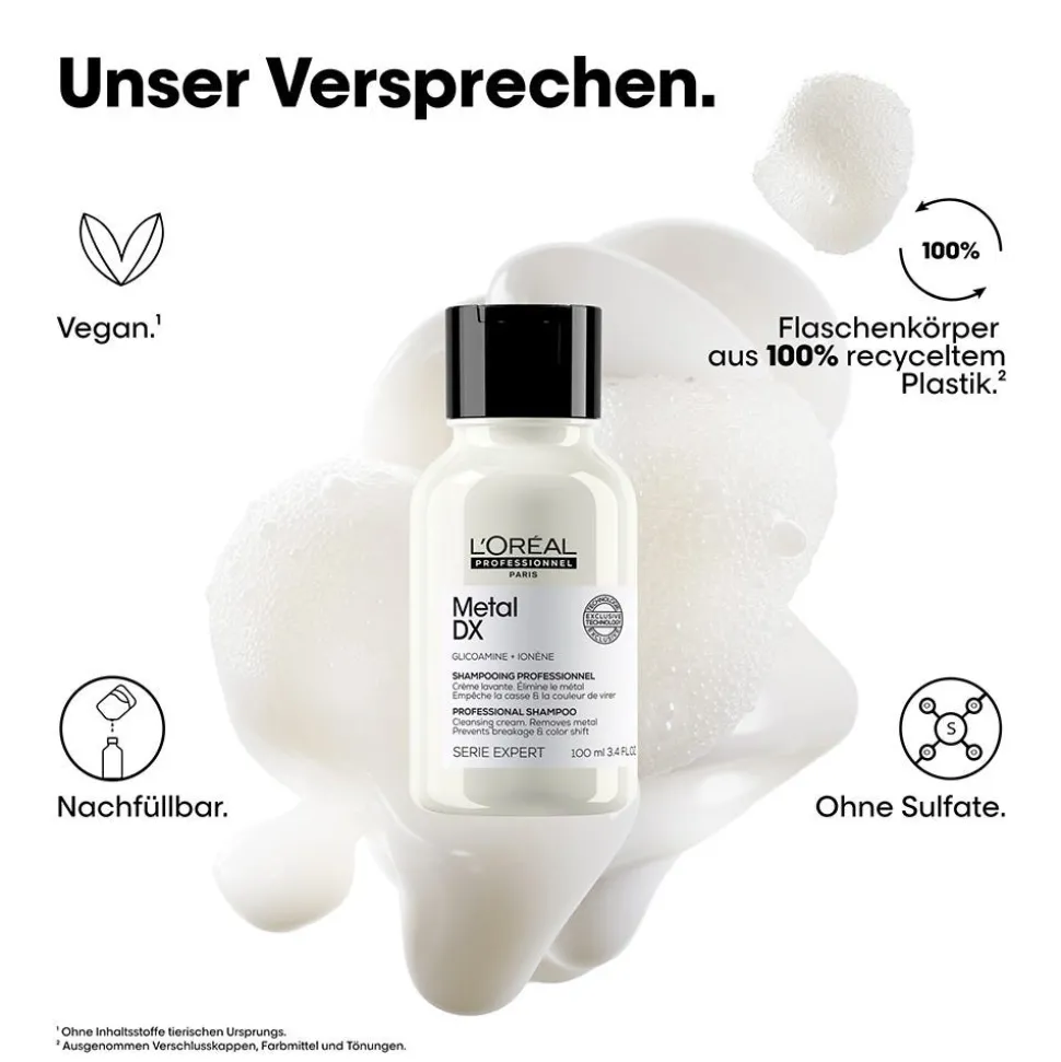 L'Oréal Professionnel Paris Serie Expert Metal DX Shampoo 100 ml