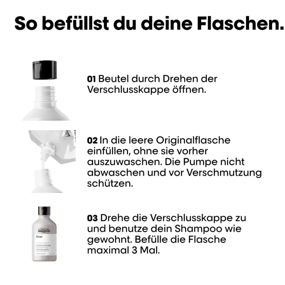 L'Oréal Professionnel Paris Serie Expert Silver Shampoo Refill 500 ml