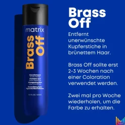 Matrix Brass Off Shampoo 300 ml