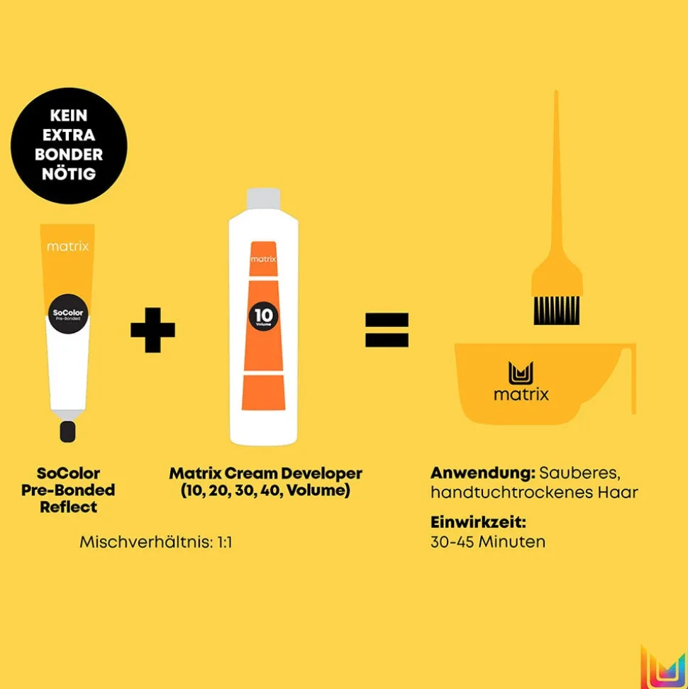 Matrix SoColor Pre-bonded - Reflex Haarfarbe  Clear 90 ml