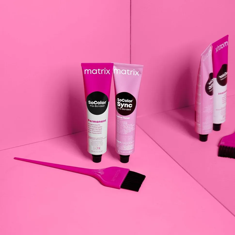 Matrix SoColor Pre-bonded - Natürliche Haarfarbe 7BC Braun Kupfer 90 ml