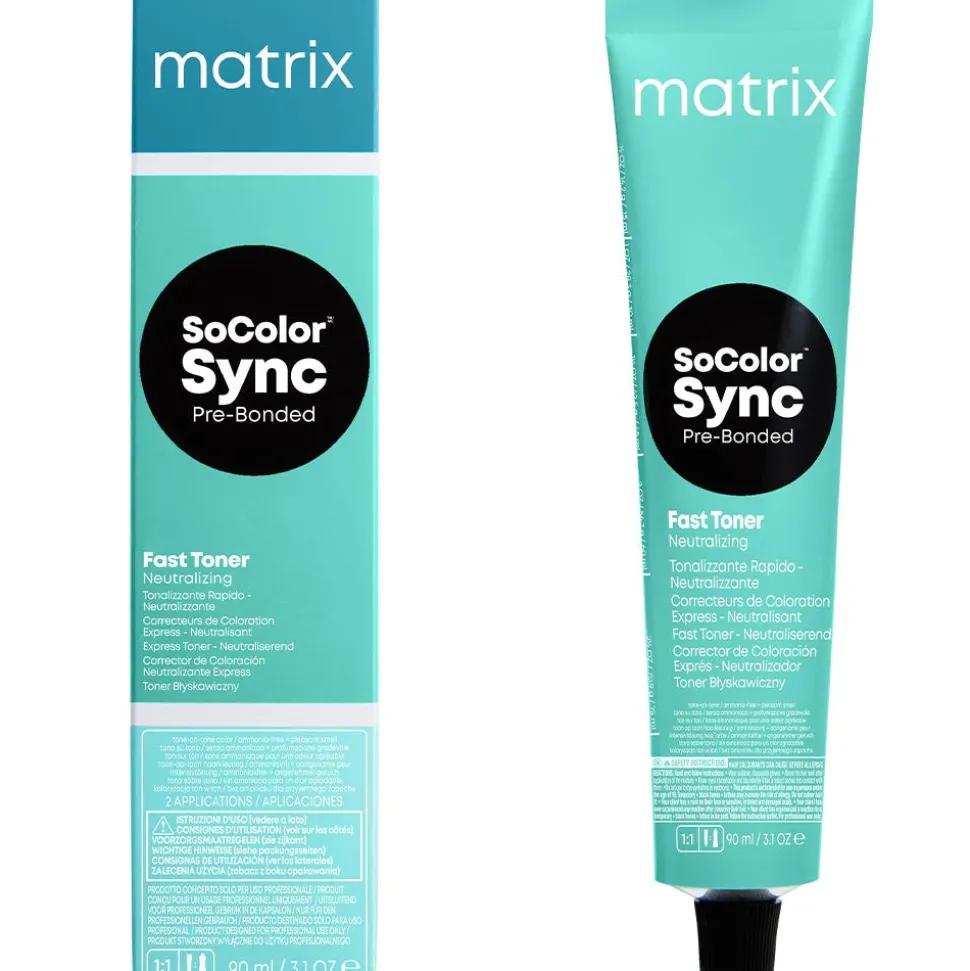 Matrix SoColor Sync Pre-bonded – Express Toner 4T Silver Lining 90 ml
