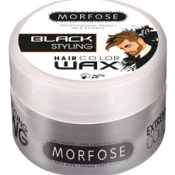 Morfose Color Haar Wax Schwarz 100 ml