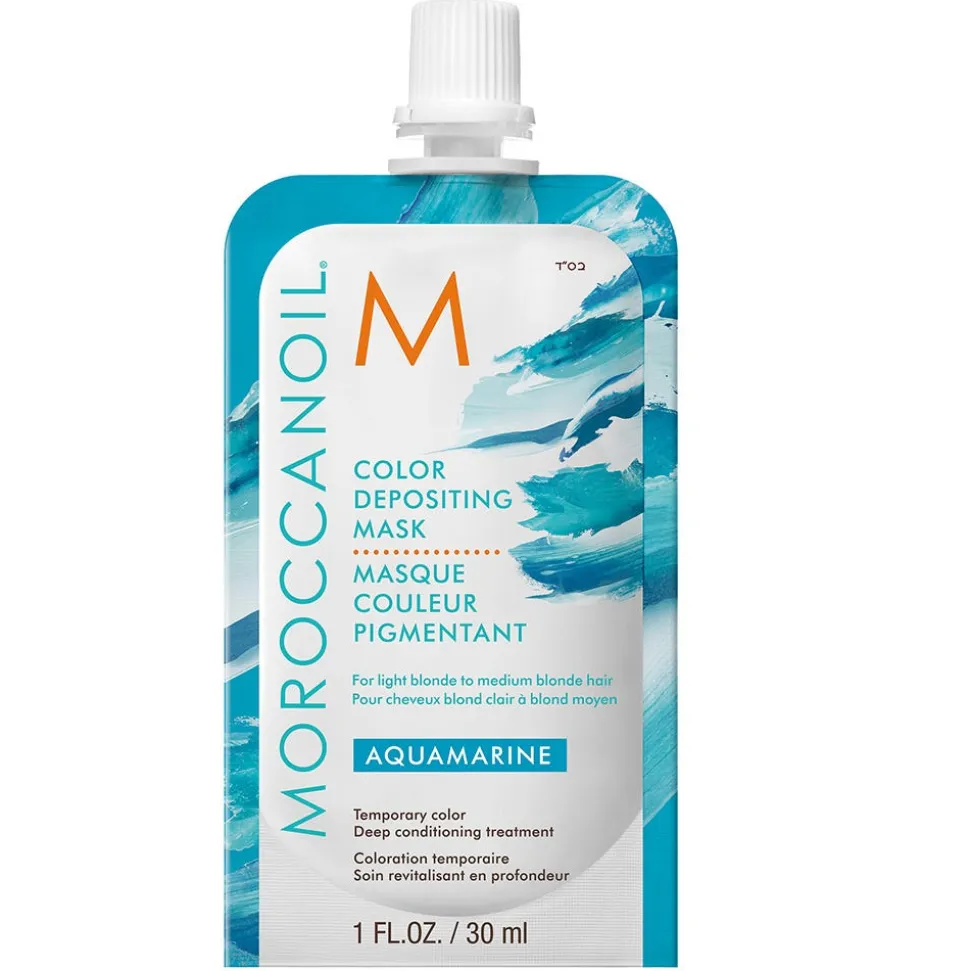 Moroccanoil 2-in1 Depositing Maske Aquamarine 30 ml