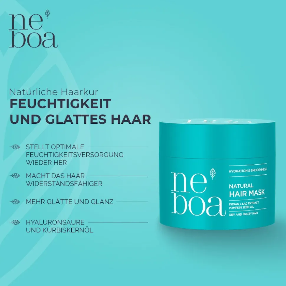neboa Hydrating & Smooth Natural Hair Mask 300 ml